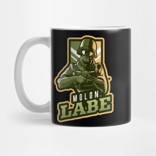 The Soldier With A Gun Mug